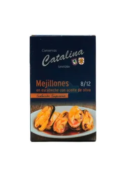 Mejillones en escabeche Catalina artesanos | Las Cántabras