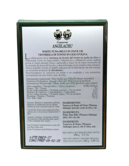 ANGELACHU VENTRESCA LATA 150 G.