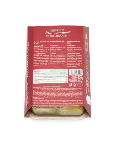 CAPRICHOS FLOR ALCACHOFA ACEITE