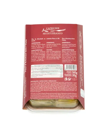 CAPRICHOS FLOR ALCACHOFA ACEITE