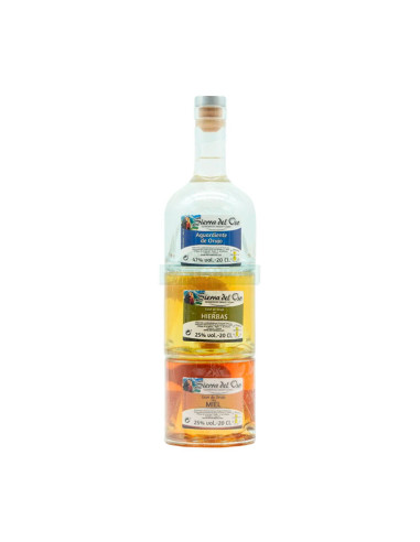 SIERRA DEL OSO APILABLE ORUJO 3X20 CL.