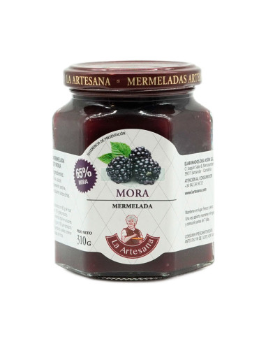 LA ARTESANA MERMELADA MORA
