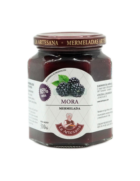 LA ARTESANA MERMELADA MORA