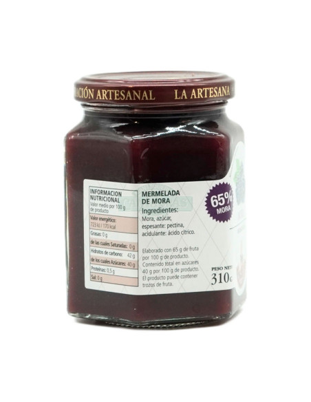 LA ARTESANA MERMELADA MORA