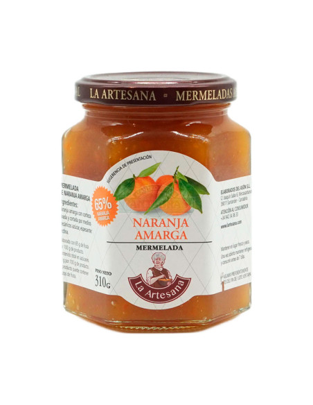 LA ARTESANA MERMELADA NARANJA AMARGA