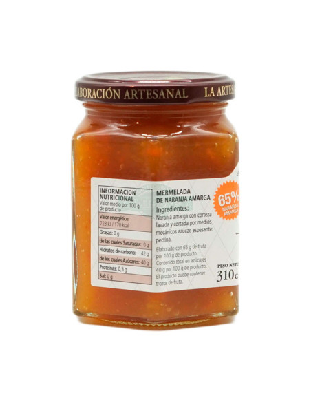 LA ARTESANA MERMELADA NARANJA AMARGA
