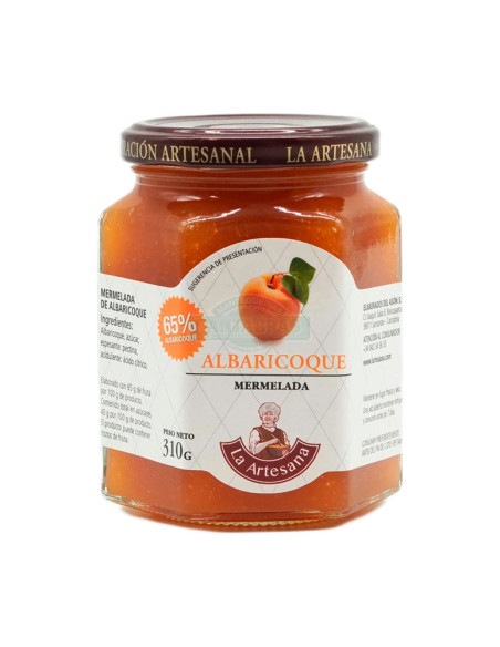 LA ARTESANA MERMELADA ALBARICOQUE