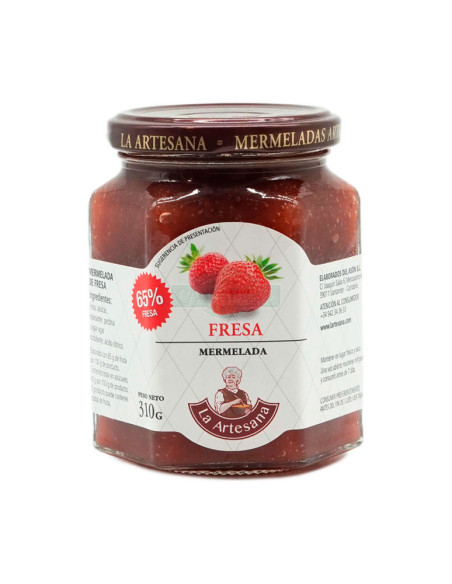 LA ARTESANA MERMELADA FRESA