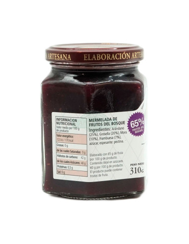LA ARTESANA MERMELADA FRUTAS BOSQUE