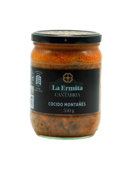 LA ERMITA COCIDO MONTAÑES 550G.