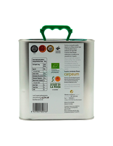 CARPEUM ACEITE LATA 2.5 LTS