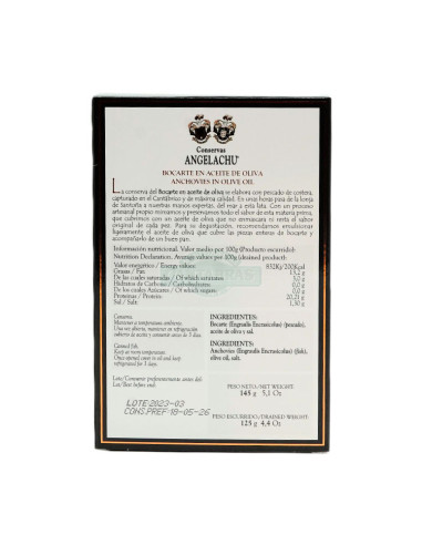ANGELACHU BOCARTE EN ACEITE