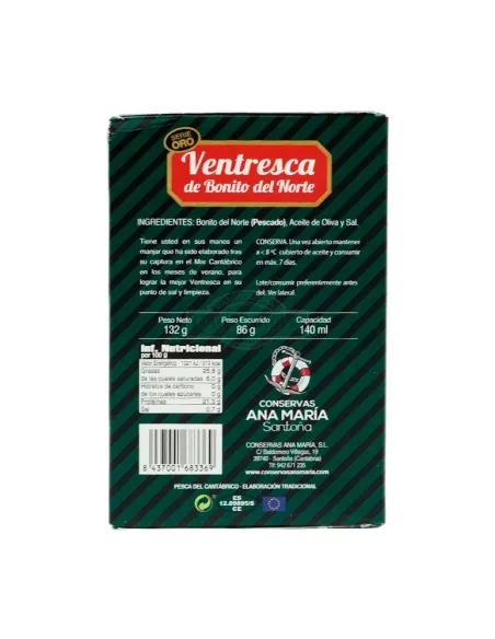 ANA MARIA VENTRESCA LATA 140 GRS
