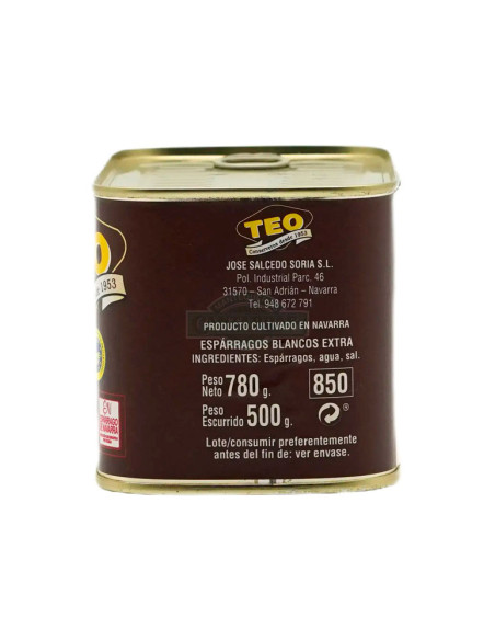 TEO ESPARRAGOS NAVARRA 6-9 780 GRS.
