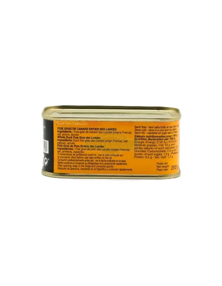 LAFITTE PATO ENTERO LATA 200 G.