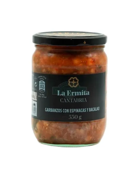 LA ERMITA GARBANZOS CON BACALAO