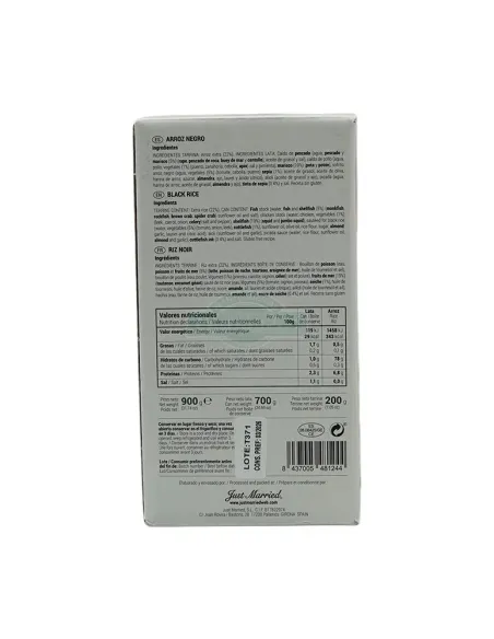 JUST MARRIED ARROZ NEGRO