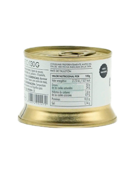 ETXENIKE PATE DE CHUELTON 130GRS