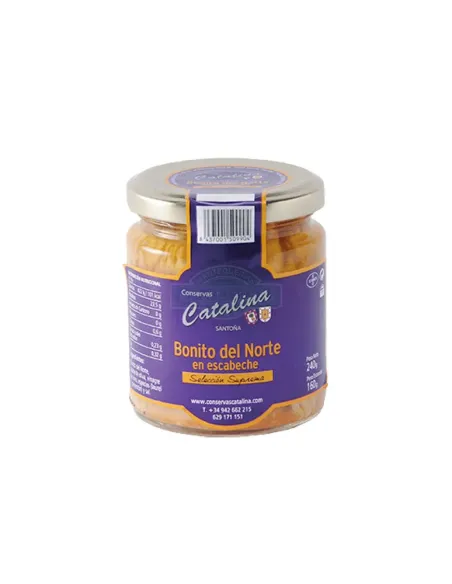 CATALINA LOMOS DE BONITO ESCABECHE 160 GRS.